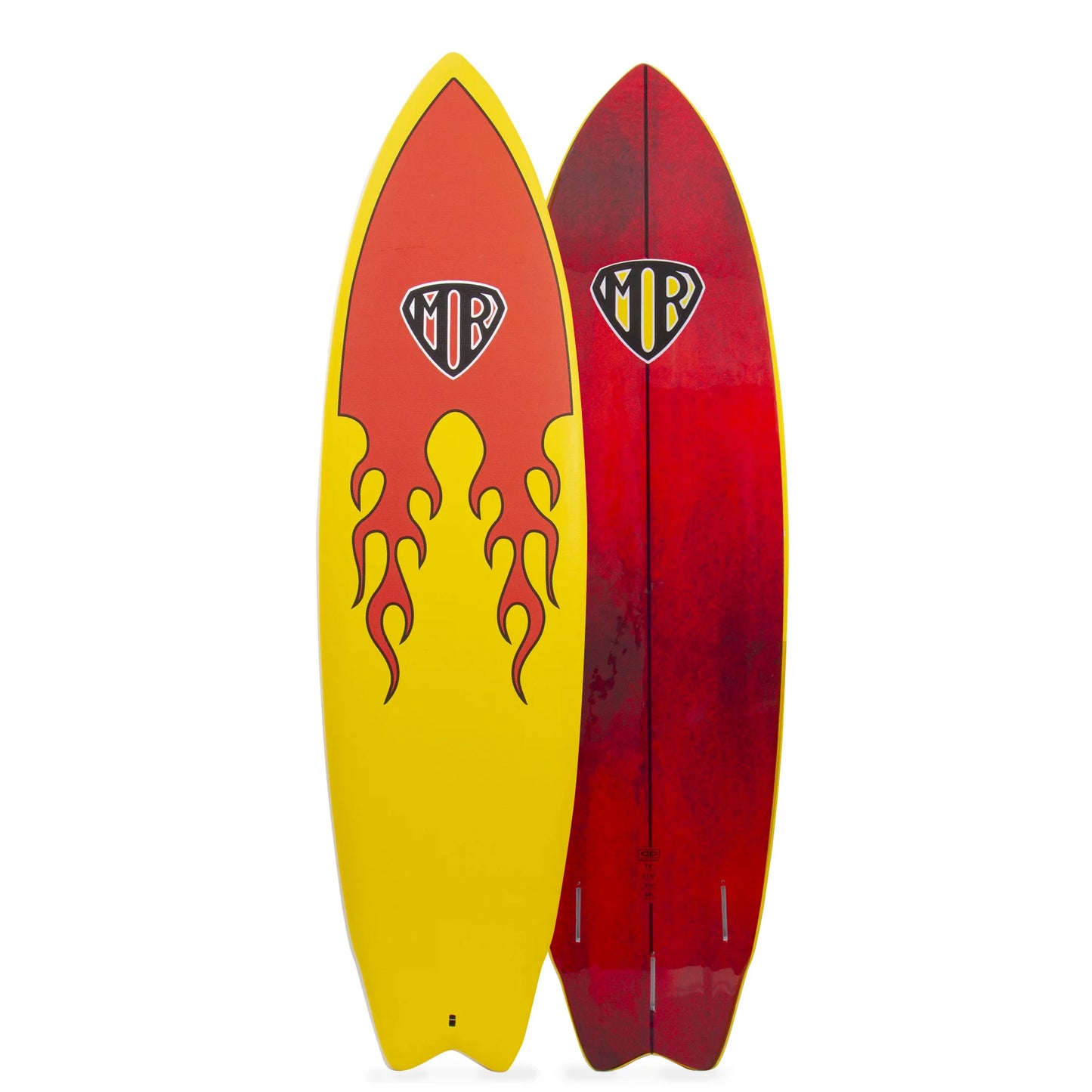 O&E MR EPOXY SOFTBOARD 7'0" FUTURES 48L