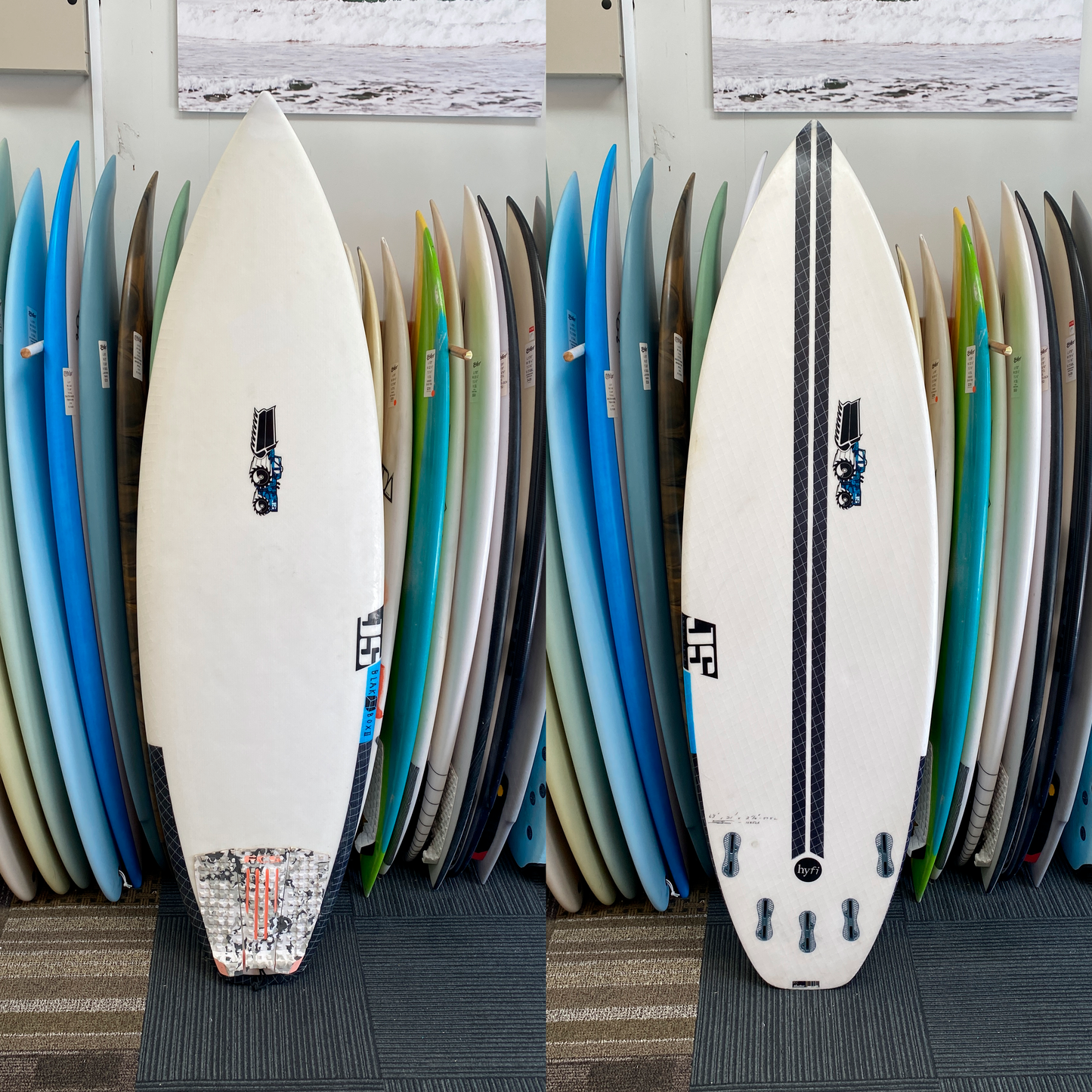 JS BLAK BOX II 6'3" HYFI FCS II 37.5L