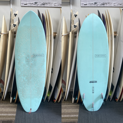 MODERN HIGHLINE 5'10" FCS II PU 38.3L