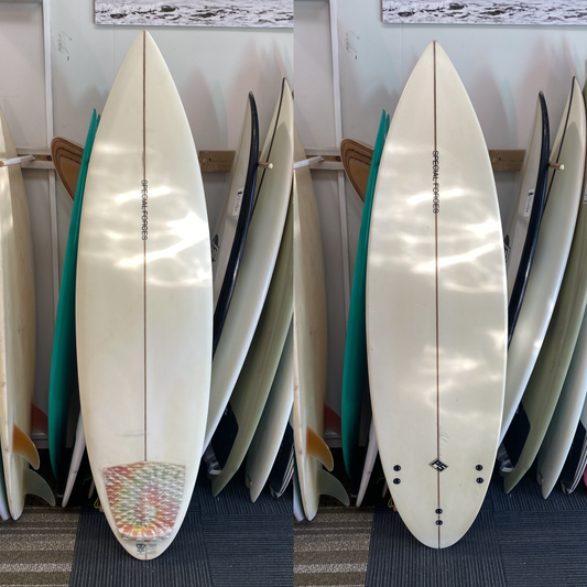 PAUL SHANKS SPECIAL FORCES 6'0" 31L EPOXY FCS