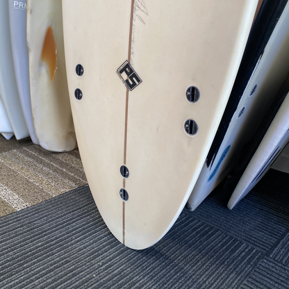 PAUL SHANKS SPECIAL FORCES 6'0" 31L EPOXY FCS