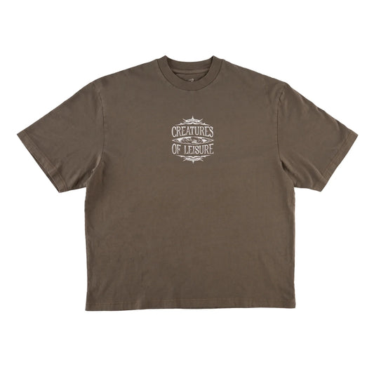 CREATURES PUNISH COLLECTION S/S TEE - COFFEE