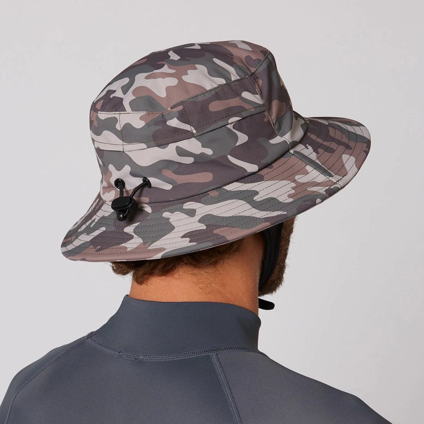 O&E BINGIN LIGHTWEIGHT SOFT PEAK SUFT HAT - CAMO