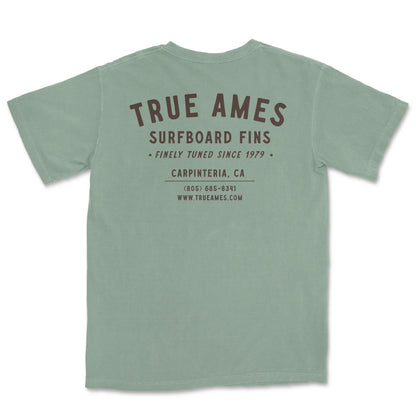 TRUE AMES SHOP LOGO T-SHIRT - BAY