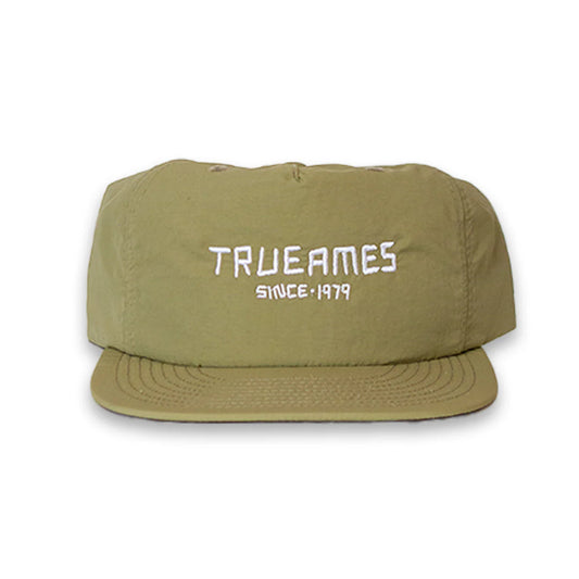 TRUE AMES SINCE '79 SNAPBACK SURF HAT - KHAKI
