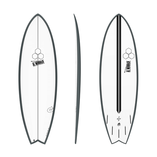 TORQ CHANNEL ISLANDS POD MOD 6'2" GRAPHITE X-LITE 40.5L FUTURES