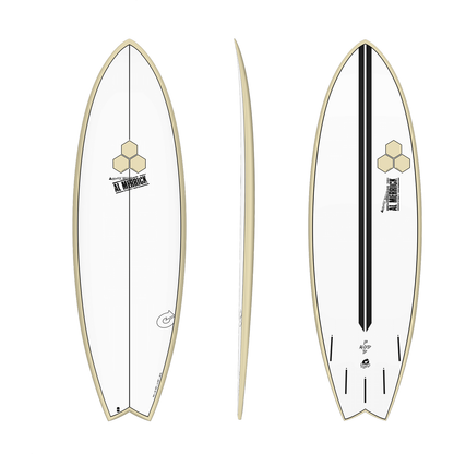 TORQ CHANNEL ISLANDS POD MOD 6'2" X-LITE 40.5L FUTURES - SAND