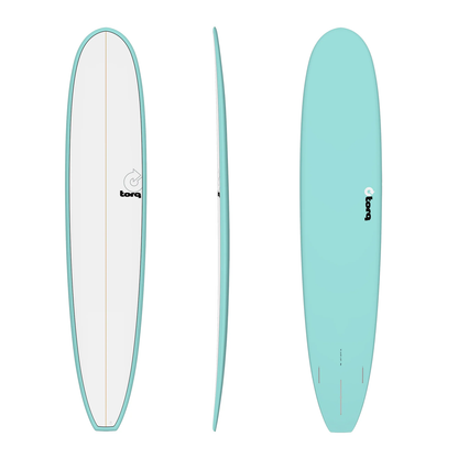 TORQ LONGBOARD 8'0" TET 60L FUTURES - LIGHT TEAL/PINLINE