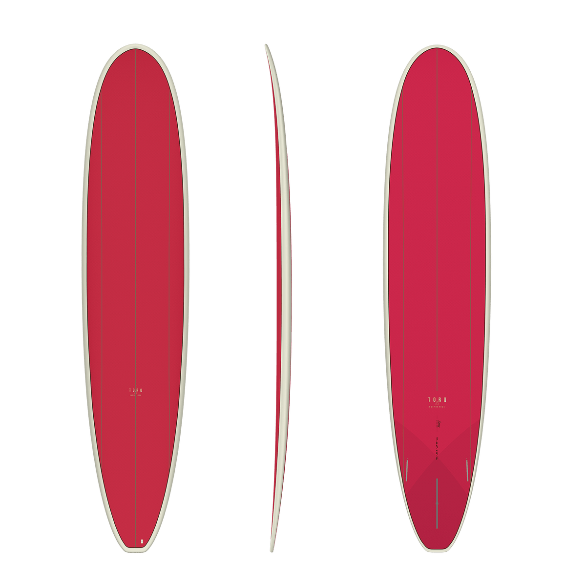 TORQ LONGBOARD 8'0" TET 60L FUTURES - ADMIRAL RED