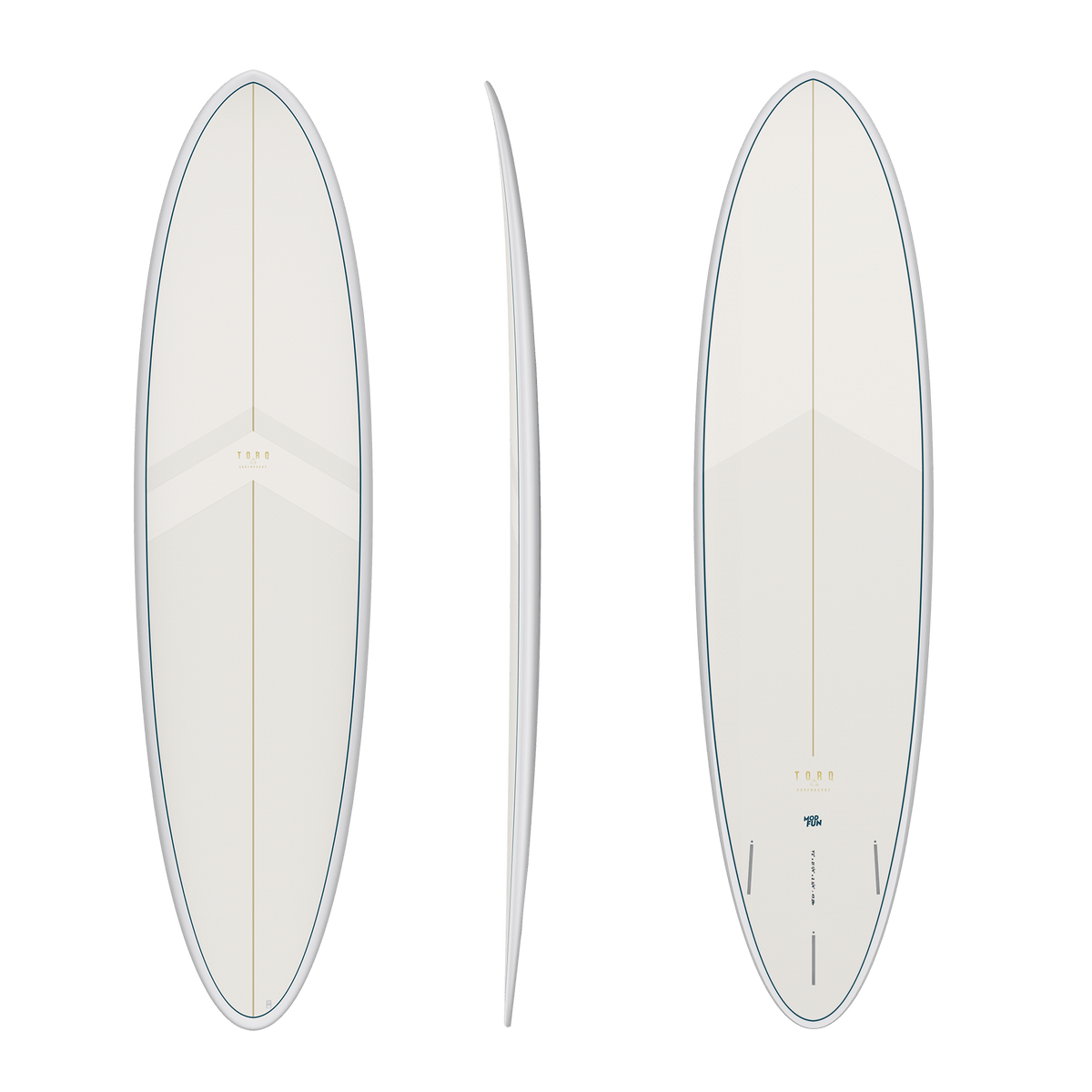 TORQ MOD FUN 7'2" TET FUTURES 47.2L - SAND