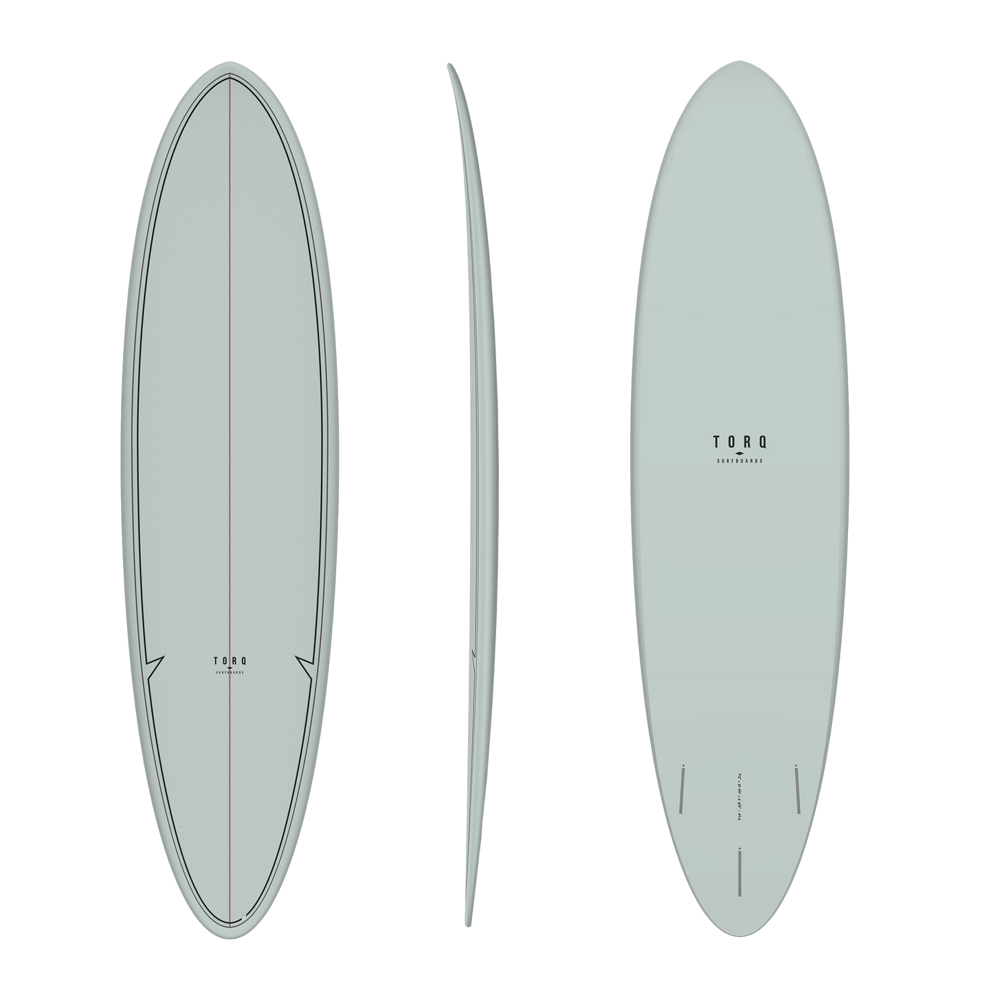 TORQ TET MOD FUN CLASSIC GREY 7'2" 47.2L 2025