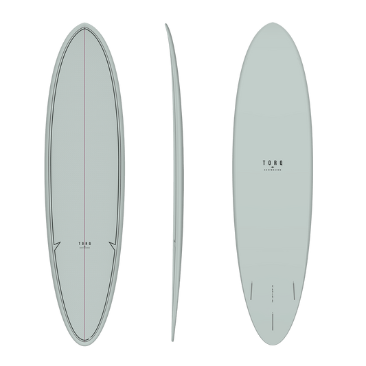 TORQ TET MOD FUN CLASSIC GREY 7'2" 47.2L