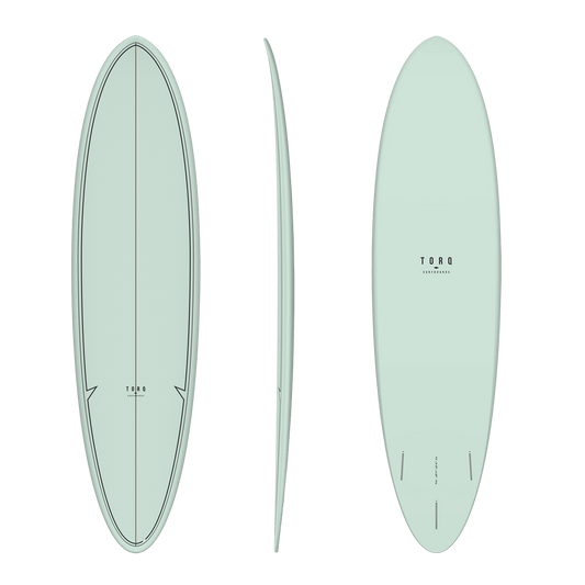 TORQ LONGBOARD 9'6" TET FUTURES - CLASSIC PALM