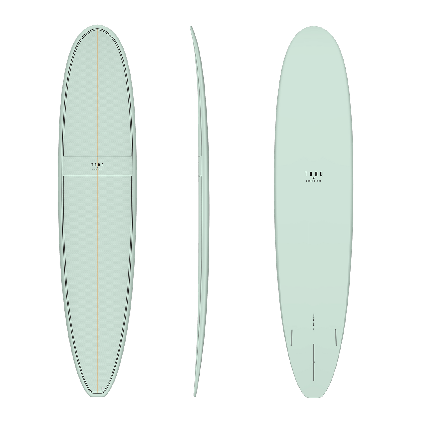 TORQ LONGBOARD 9'1" TET 77L FUTURES - CLASSIC PALM