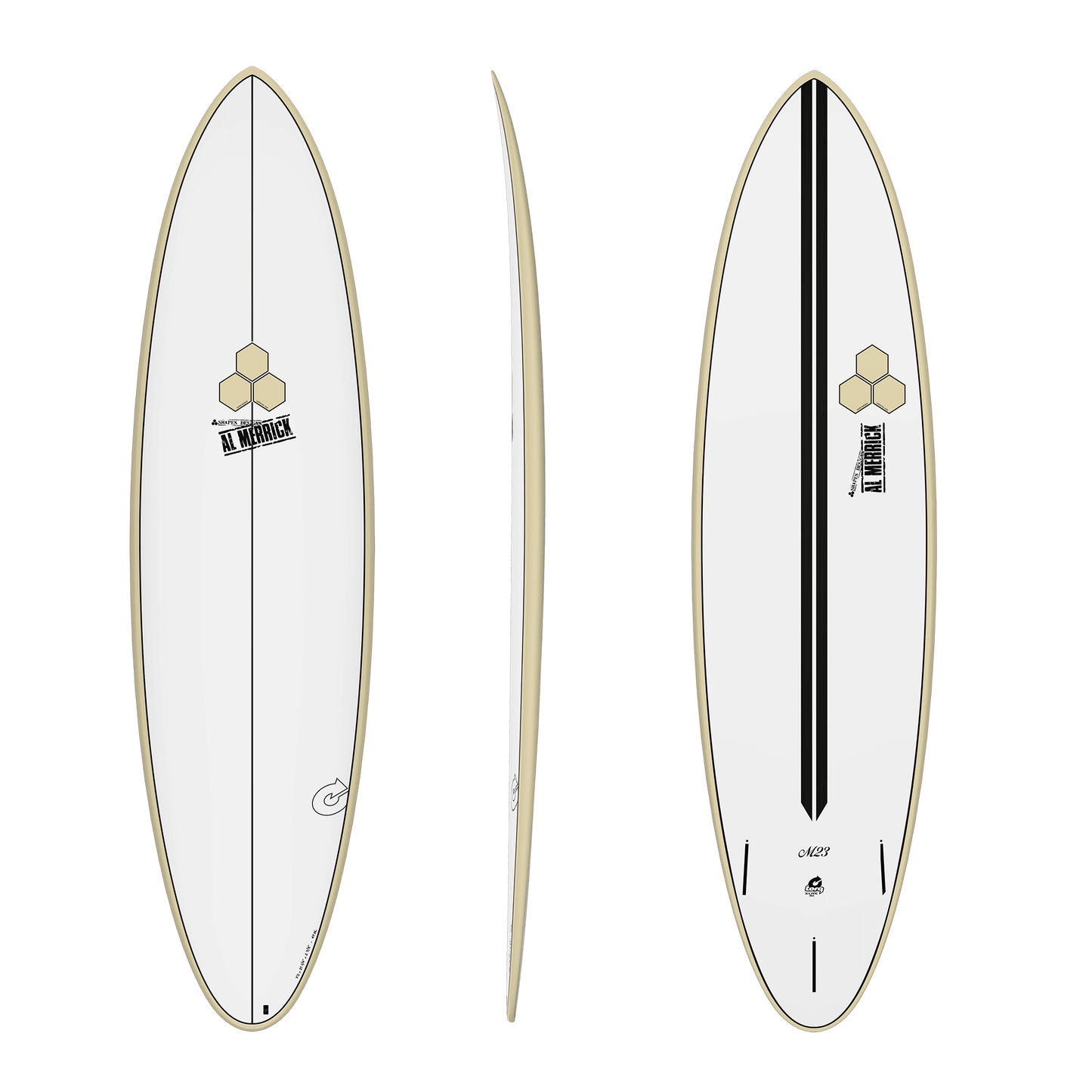 TORQ CHANNEL ISLANDS M23 6'8" X-LITE 41.8L FUTURES - SAND