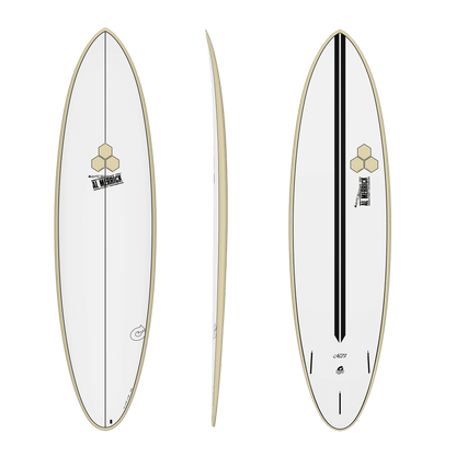 TORQ CHANNEL ISLANDS M23 6'8" X-LITE 41.8L FUTURES - SAND