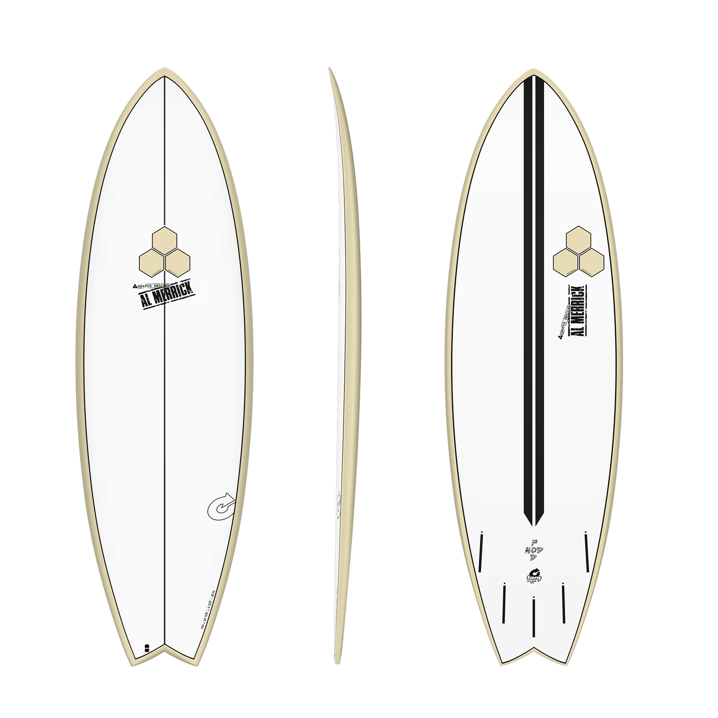 TORQ CHANNEL ISLANDS POD MOD 5'10" 35.7L - SAND