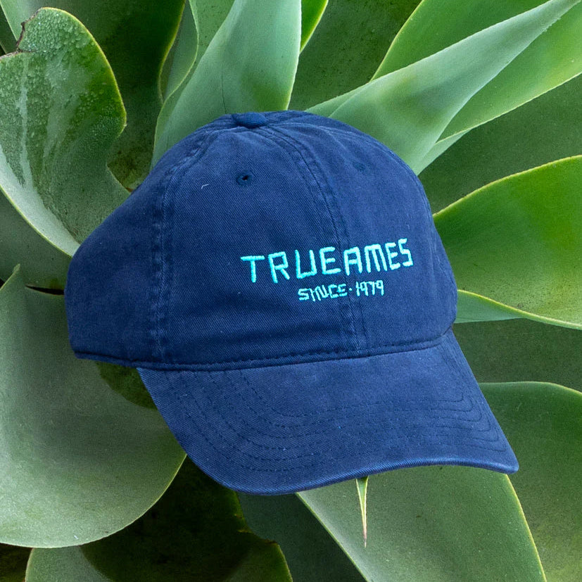 TRUE AMES LOGO DAD HAT - NAVY