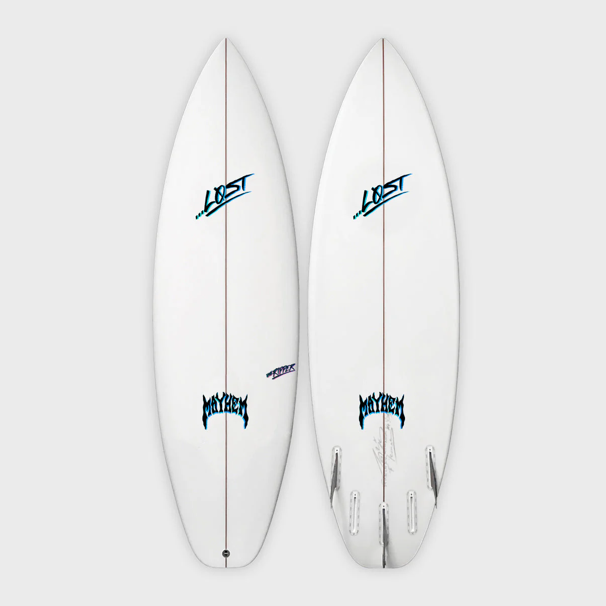 ...LOST THE RIPPER 5'10" PU FUTURES 30.75L