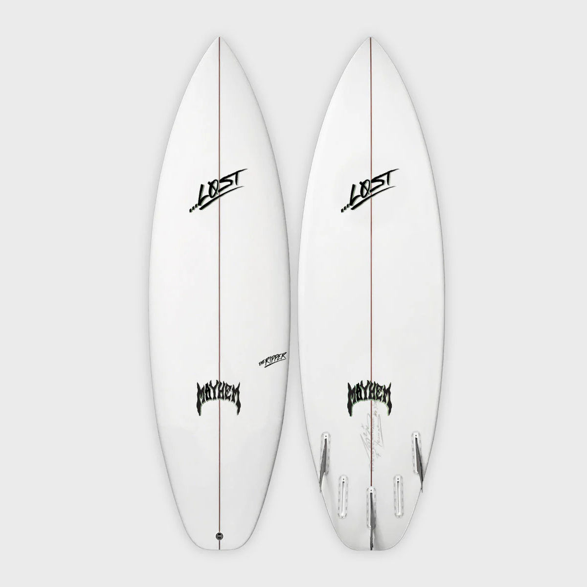 ...LOST THE RIPPER 6'2" PU FUTURES 36.25L
