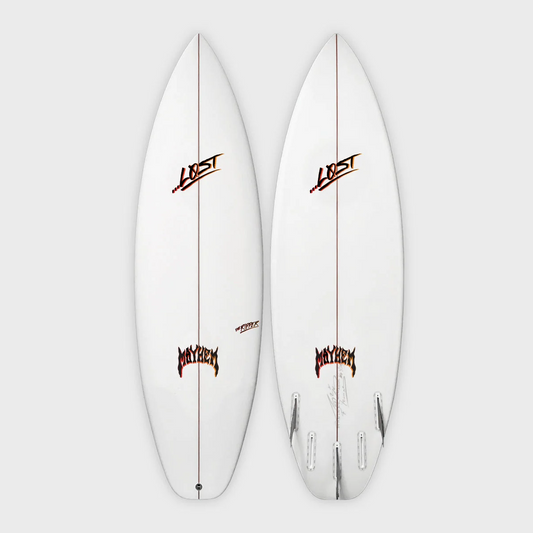 ...LOST THE RIPPER 5'8" PU FUTURES 28.5L