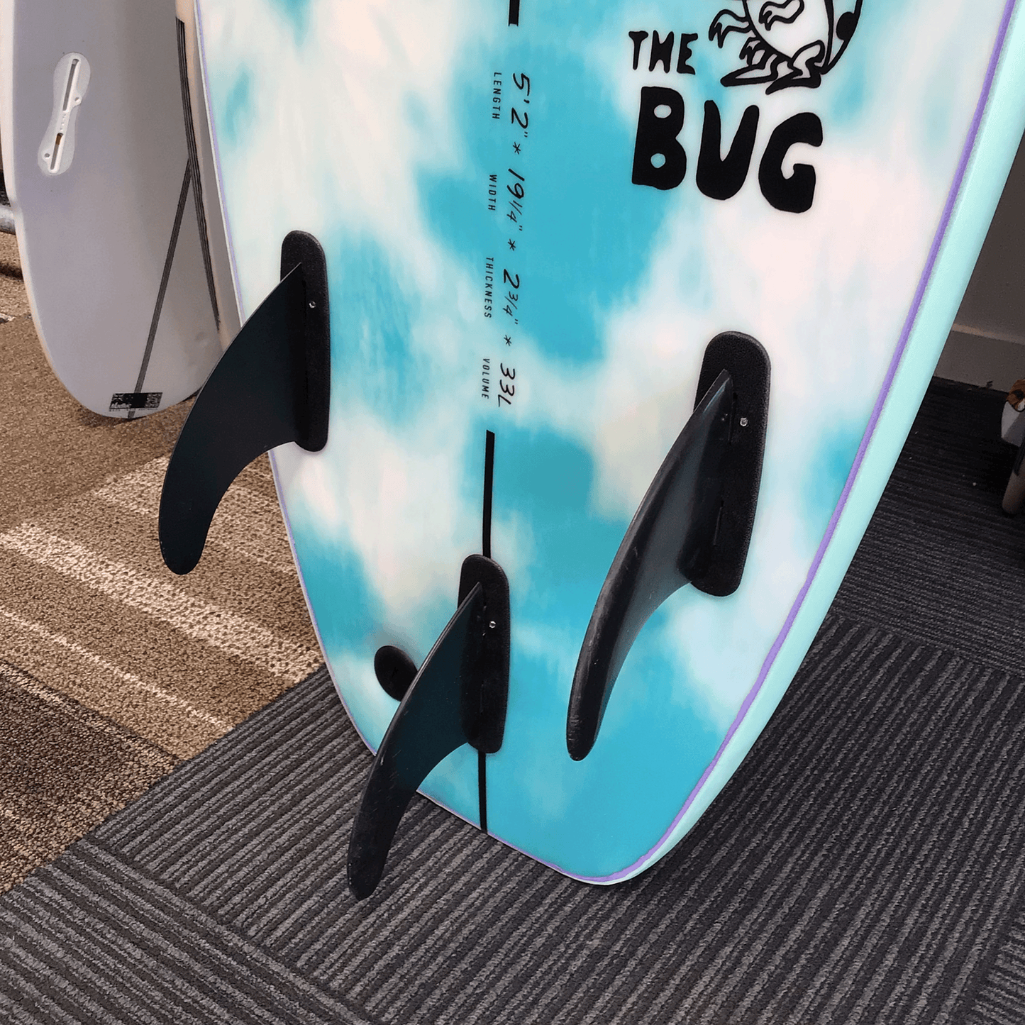 O&E BUG SOFTBOARD 5'2" 33L