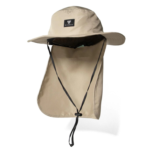 VISSLA SHRED HEAD ECO BUCKET HAT - KHAKI