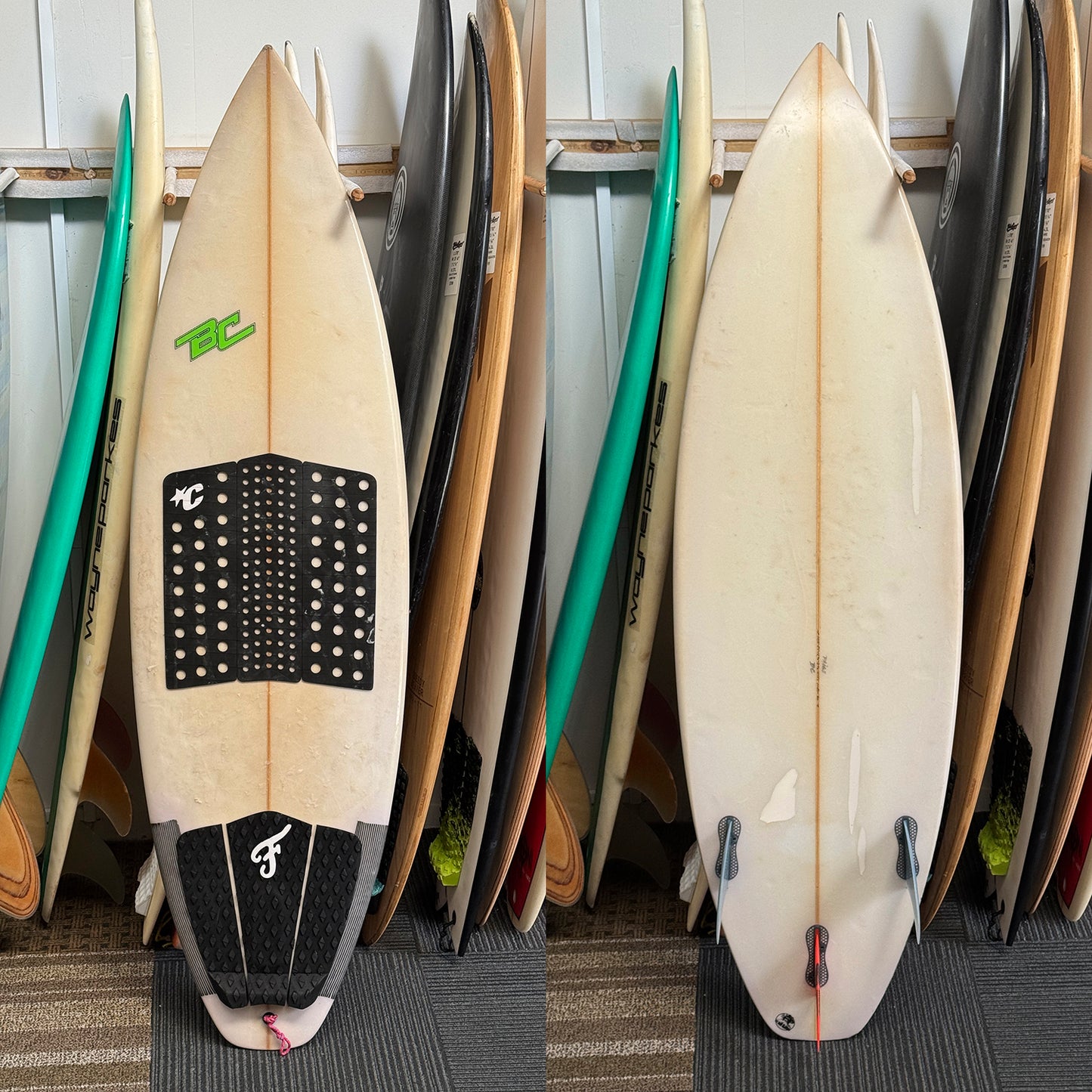 BC SHORTBOARD 5'6" FCS II 24.5L