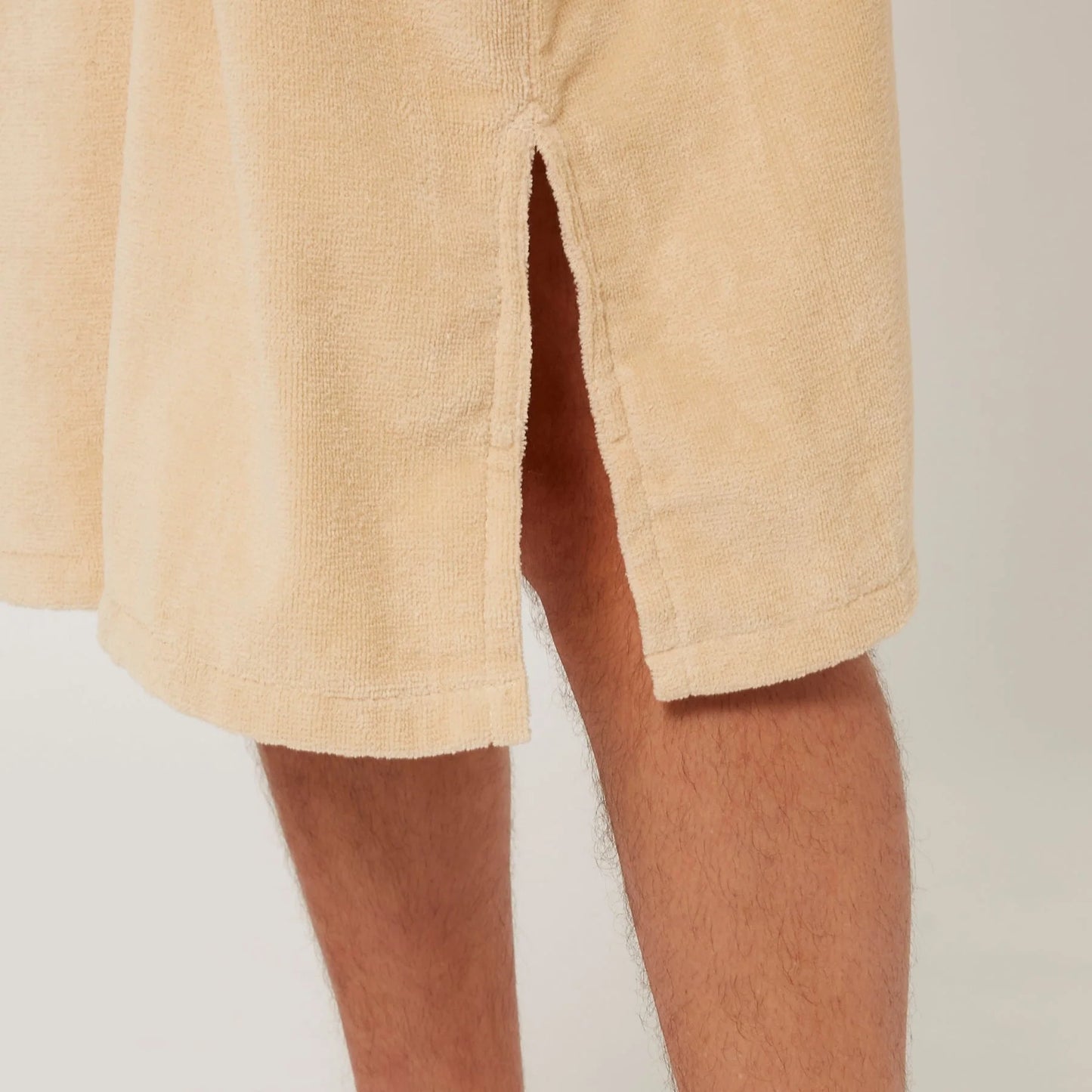 O&E DAYBREAK HOODED PONCHO - BEIGE