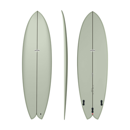 CJ NELSON MILO 6'9" THUNDERBOLT RED FCS II 49.89L