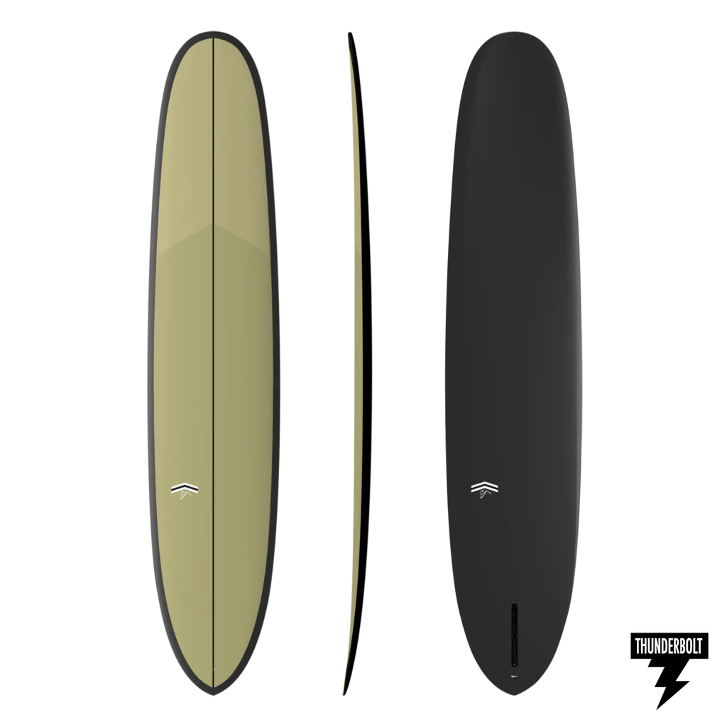 CJ NELSON PARAGON 9'7" THUNDERBOLT BLACK 77.15L - TAN/CARBON