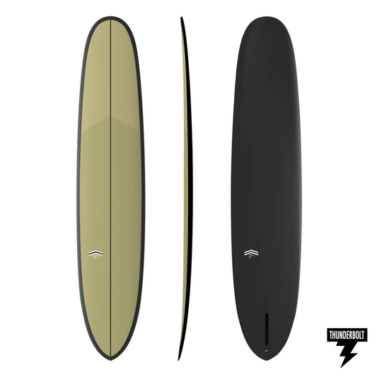 CJ NELSON PARAGON 9'7" THUNDERBOLT BLACK 77.15L - TAN/CARBON