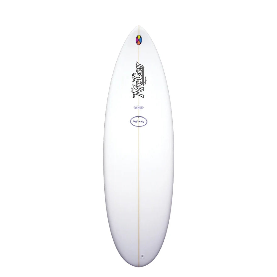 MCCOY ALL ROUND NUGGET 6'3" XF FCS II 43L - CLEAR