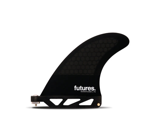 FUTURES F6 HONEYCOMBE SINGLE FIN - SMOKE