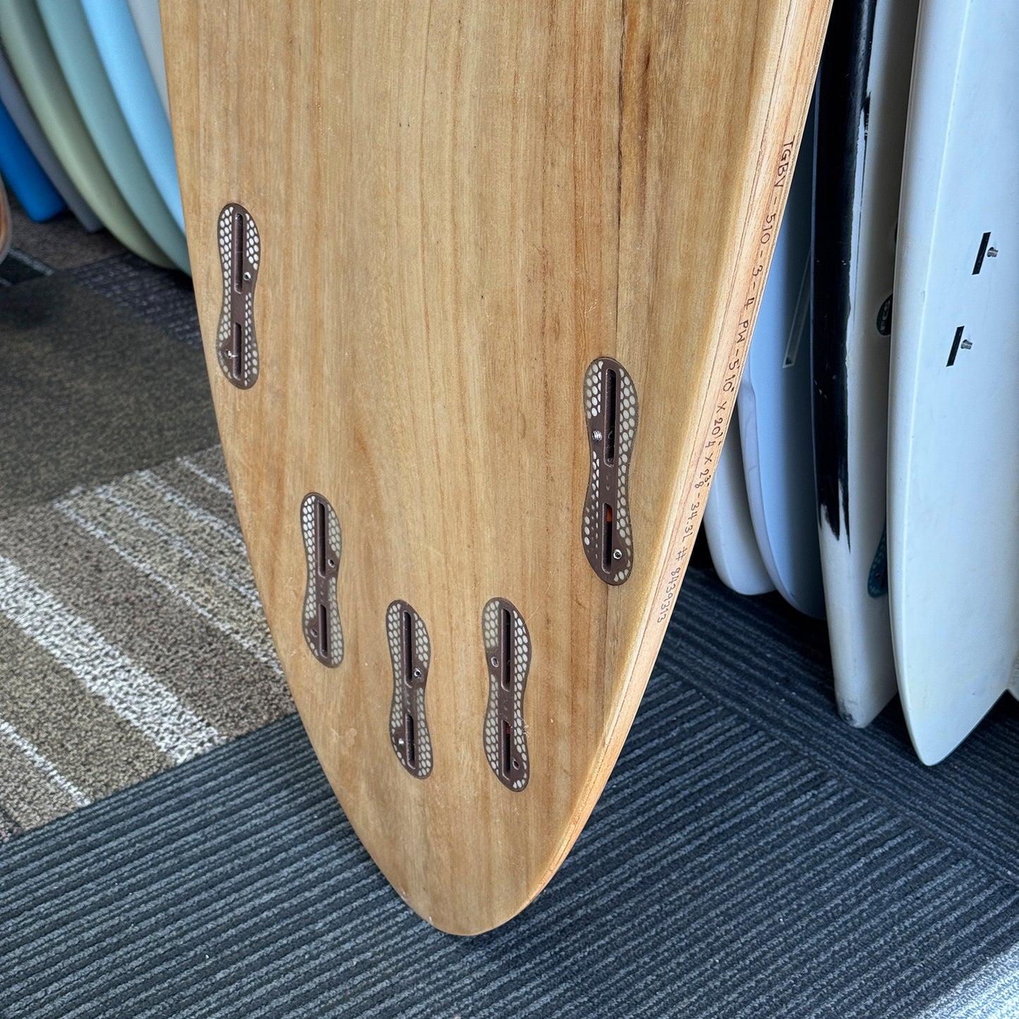 FIREWIRE GREEDY BEAVER 5'10" TIMBERTEK EPS FCS II 34.3L
