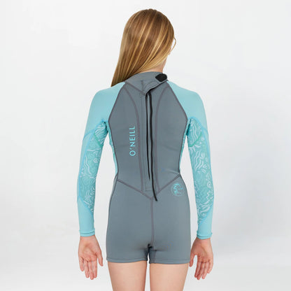 O'NEILL GIRLS BAHIA BZ 2MM LS MID SPRING - TIDEPOOL