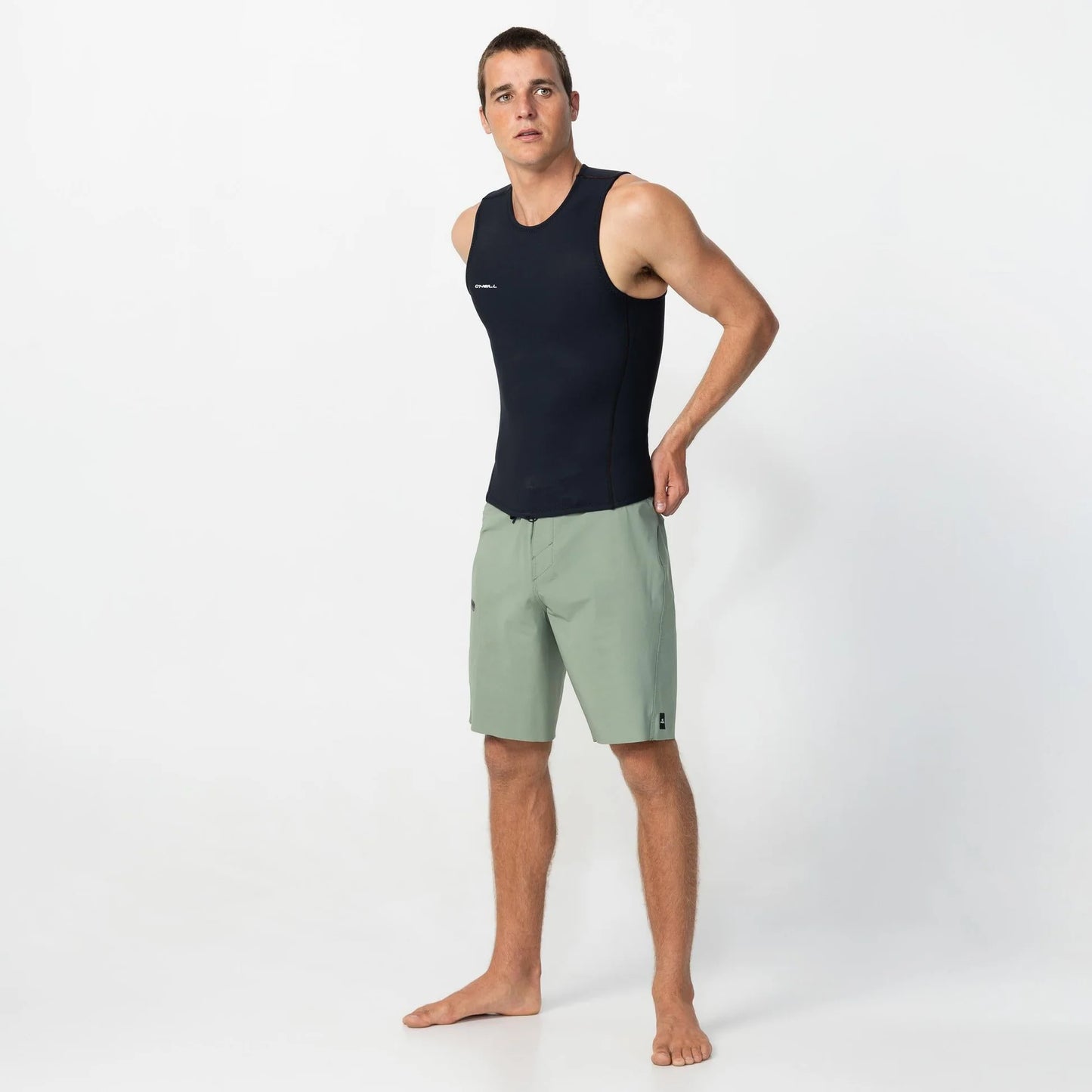 O'NEILL MENS 1MM HYPER FIRE VEST - BLACK 2025
