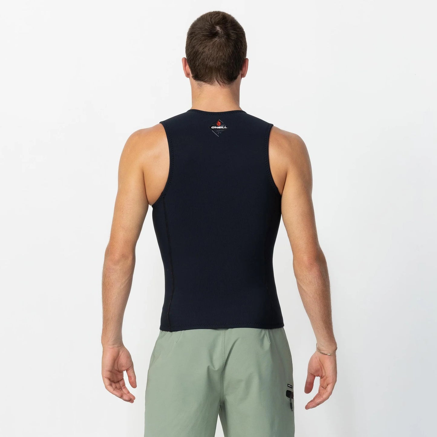 O'NEILL MENS 1MM HYPER FIRE VEST - BLACK 2025