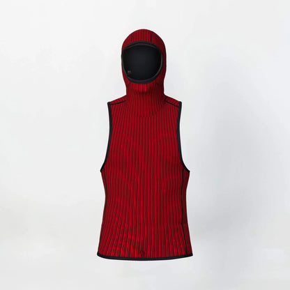 O'NEILL HYPER FIRE NO SLEEVE 1MM HOODED VEST - BLACK