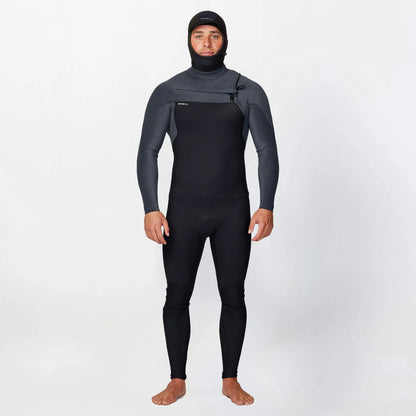 O'NEILL HYPER FIRE NO SLEEVE 1MM HOODED VEST - BLACK