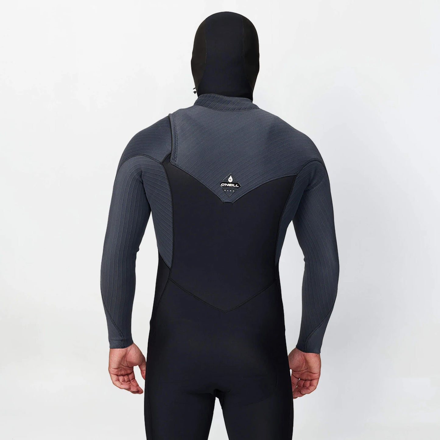 O'NEILL HYPER FIRE NO SLEEVE 1MM HOODED VEST - BLACK