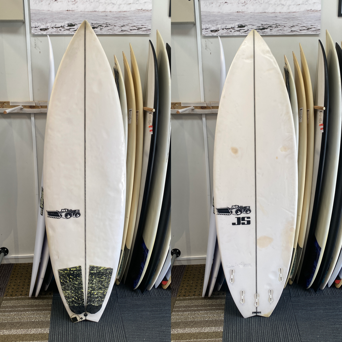 JS BLAK BOX 3 6'3" PU FCS II 40L