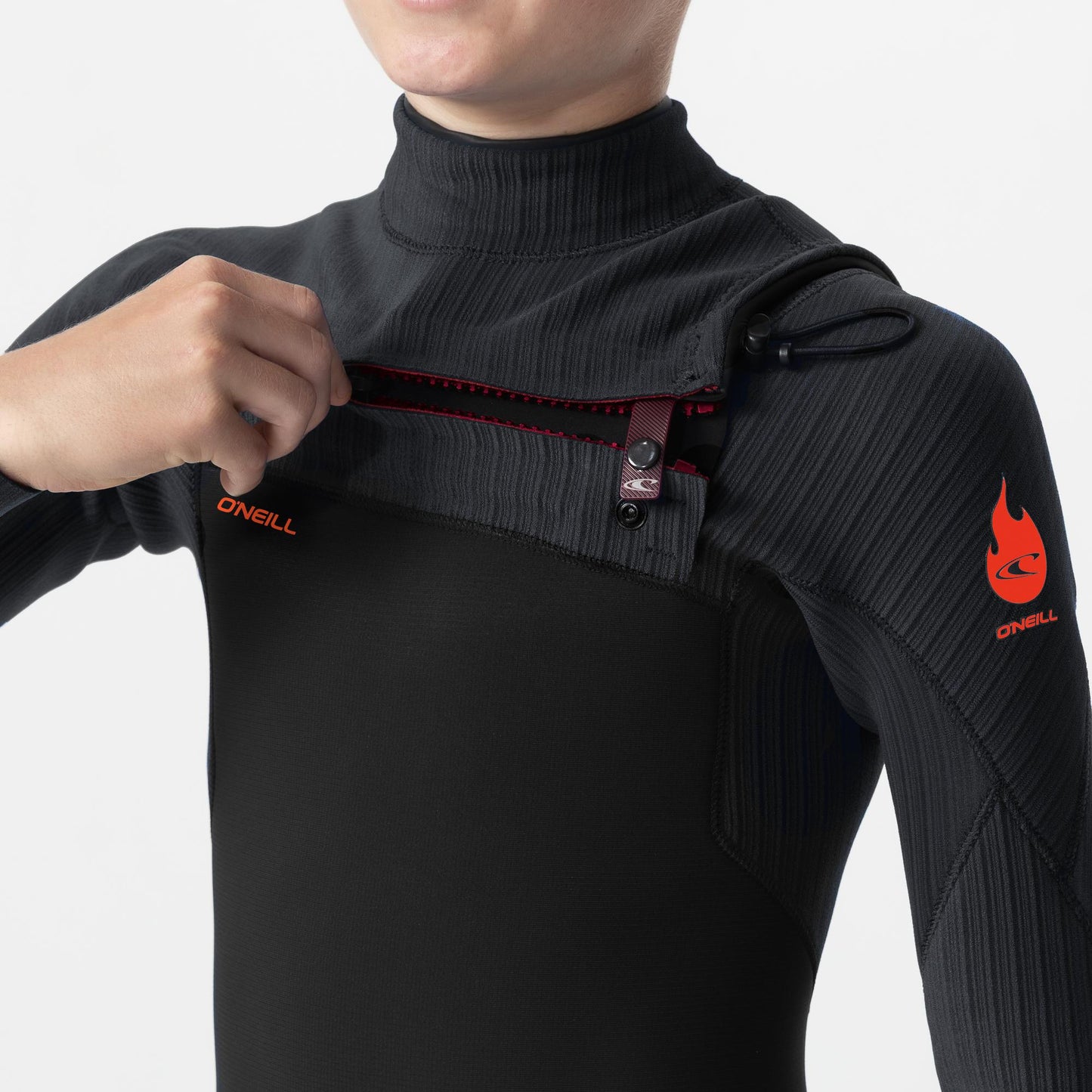 O'NEILL YOUTH HYPER FIRE 4/3MM CZ FULL - BLACK