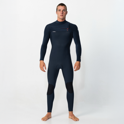 O'NEILL MENS HYPER FIRE 4/3MM CZ FULL - CARBON BLUE