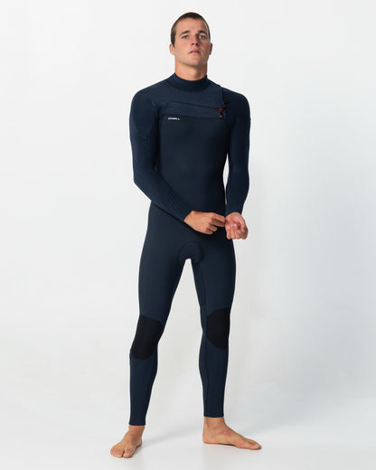 O'NEILL MENS HYPER FIRE 4/3MM CZ FULL - CARBON BLUE