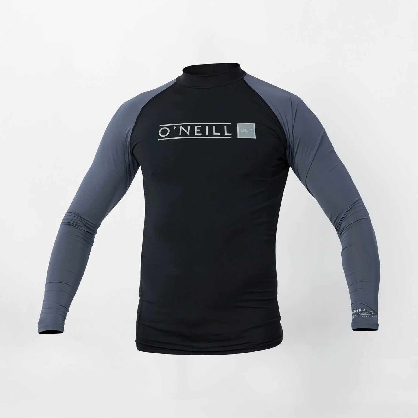 O'NEILL MENS REACTOR BLOCK LONG SLEEVE RASH VEST - ORION BLUE