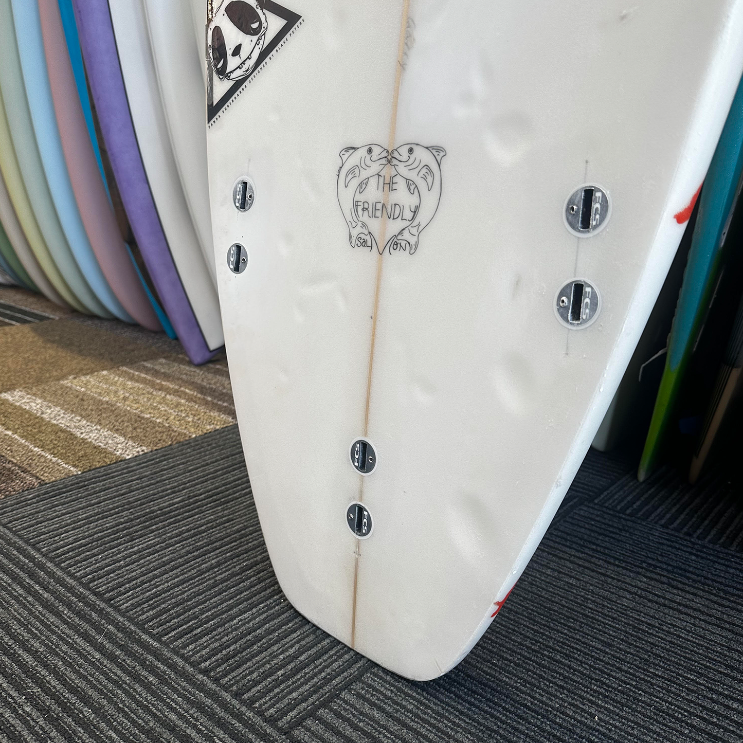 PANDA THE FRIENDLY 5'6" PU FCS 27.1L