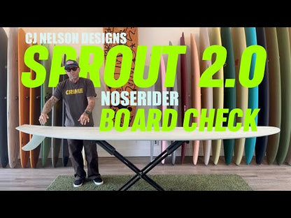 CJ NELSON SPROUT 2.0 10'0" THUNDERBOLT SILVER 84.64L - VOLAN