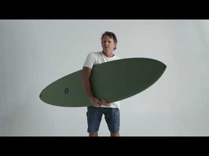 ALOHA X LSD XL 6'8" PU FUTURES 38.25L - SAGE