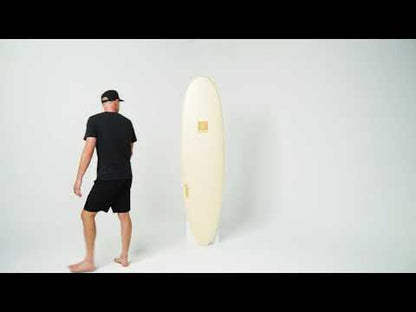 SOFTECH THE MIDDIE 6'4" FCS II EPOXY SOFTBOARD 42L - BUTTER PALMS